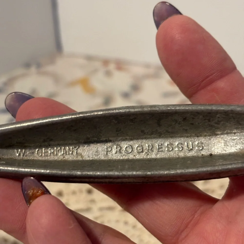 Vintage Cast Aluminum PROGRESSUS Ice Cream Scoop Spade Made in W. Germany